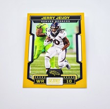 2023 Panini Score Football Jerry Jeudy GOLD SP #71 - Denver Broncos