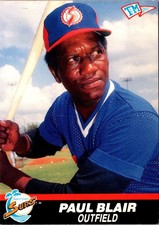 1989 T&M Senior League Paul Blair #8 Gold Coast Suns