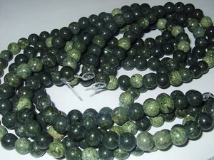 - Pietre Dure Forate - SERPENTINO sfera 8 mm 8 pz - Imagen 1 de 1