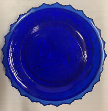 Pre-Owned Pairpoint Cup Plate Cape Cinema Blue U296