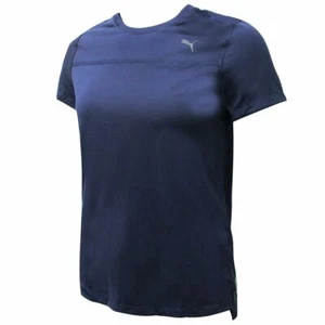 Camiseta Puma manga corta cuello redondo azul marino para mujer 516673 02 - Imagen 1 de 1