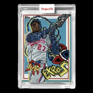 2021 Project 70 #513 1976 Vladimir Guerrero Sr by Distortedd Expos (PR=1120) - Picture 1 of 2