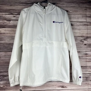 Men’s Size Small - Champion Hooded Pull-over Wind Breaker Jacket - Picture 1 of 7