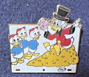 Disney Animation Celebration Mystery Pin Scrooge McDuck Huey Dewey Louie Coin LE - Picture 1 of 2