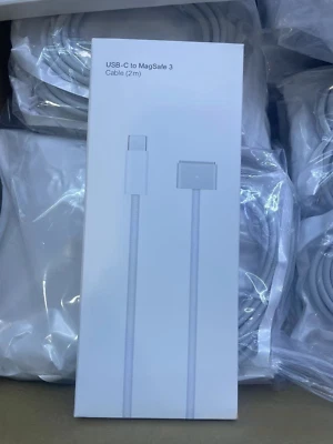 Cable USB-C a MagSafe 3 OEM Apple (2 m) plateado 140 W para MacBook 16"" Foto 1 de 4