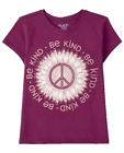 NEW The Children's Place TCP Be Kind Sunflower Peace Tee Shirt Size L 10-12 NWT