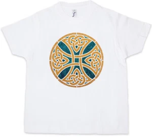 CELTIC KNOT LOGO SIGN VII Kids Boys T-Shirt Celts Rune Thor Walhalla Vikings - Picture 1 of 1