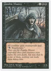 Zombie Master X (1) MTG 4th Edition VG/EX 4RCards - Picture 1 of 1
