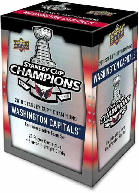 2018 Upper Deck Stanley Cup Champions Washington Capitals (Pick Your Card) - Image 1 of 1