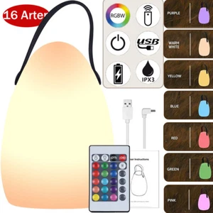 LED Camping Lampe USB Aufladbar Laterne Akku Zelt Licht Outdoor Wasserdicht - Bild 1 von 14