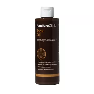 Teak Oil Wood Sealant Protector & Restorer for Outdoor Exterior Garden Furniture - Picture 1 of 11