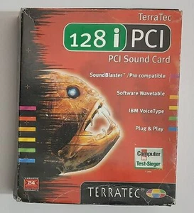 Terratec 128i PCI Soundkarte (ESS ES1938S, SOLO1-SL, 2000, retro, OVP) - Bild 1 von 10