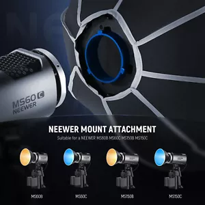 NEEWER 20''Octagonal Softbox&NEEWER Mount, Quick Folding&Set Up Octabox Softbox - Picture 1 of 6