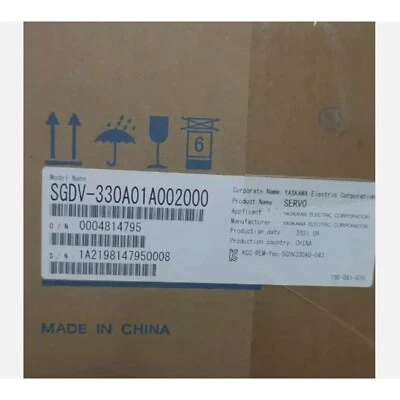 US FREE TAX SGDV-330A01A002000 1PCS  Yaskawa Servo Drive SGDV-330A01A002000 - Image 1 of 2