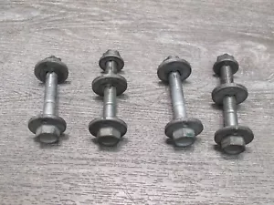 09-20 NISSAN Z34 370Z REAR SUSPENSION ADJUSTMENT ECCENTRIC CAMBER BOLT SET OEM - Picture 1 of 12