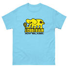 T-shirt skateboard BLACKLABEL NE JAMAIS OUBLIER jaune éléphant skateboard design