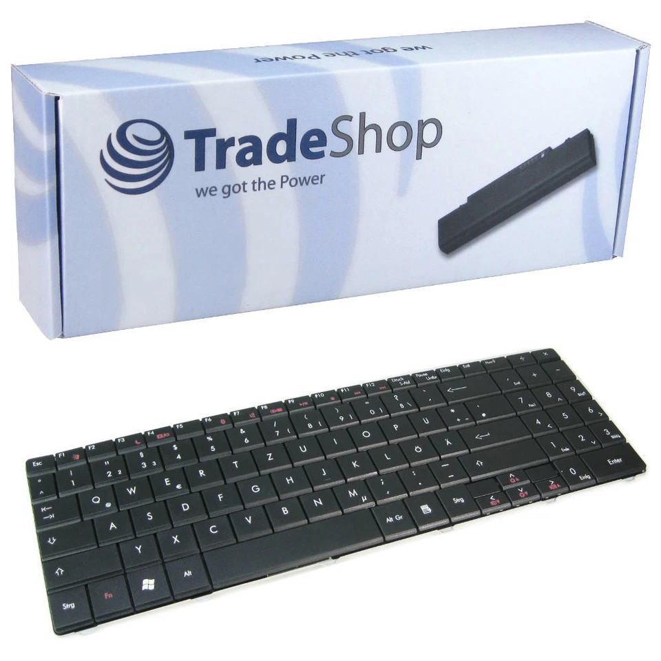 Laptop Tastatur Keyboard QWERTZ Deutsch für Packard Bell Easynote TJ67 TJ68 TJ71 - Bild 1 von 3