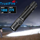 Trustfire 1800LM Powerful Tactical LED Flashlight 276M Beam Range LED Torch US A