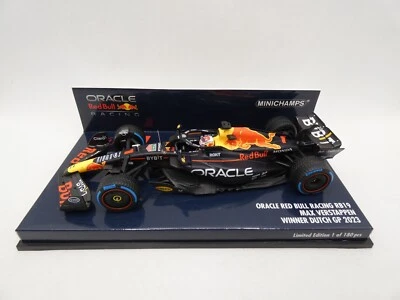 Red Bull Racing RB19 Max Verstappen #1 Winner Dutch GP 2023 Minichamps 1/43 F1