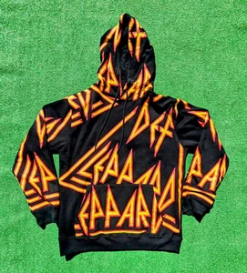 Def Leppard Pyromania/Hysteria/Adrenalize/High & Dry Pullover Hoodie Small Neu - Bild 1 von 5