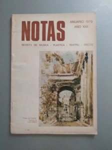Revista Notas Anuario 1979 Año XXII - Portada: Lola Frexas - Picture 1 of 3