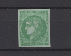 (WH22129) FRANKREICH - 1870, YVERT 42B, CV 180 €, MNG, SIEHE SCANS - Bild 1 von 2