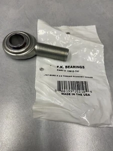 FK CM Series Rod End - CM12-757 - 3/4-16 x 0.757 Bore - Imagen 1 de 1