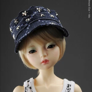 Dollmore Hat of SD Model Doll (8-9) inch Stud FG Cap (D.Blue) - Picture 1 of 6