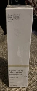 Glycolic Acid 7% Toning Resurfacing Solution New 100ml Remove Acne Moisturizer - Picture 1 of 1