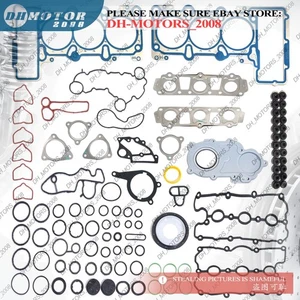 OEM 3.0T Engine Gaskets Overhaul Rebuilding Kit Fit For Audi A7 A8 Q7 CREC CREG - Picture 1 of 14