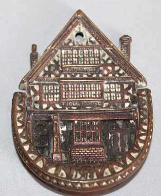 BATENTE DE PORTA VINTAGE BRONZE TAUNTON TUDOR HOUSE - Imagem 1 de 4