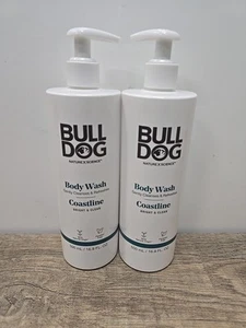Lot Of 2 Bulldog Men's Skincare and Grooming Body Wash, Coastline, 16.9 Fl Oz ea - Picture 1 of 2