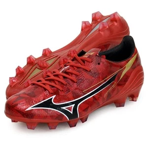 Mizuno Alpha 2 Japan Red Black P1GA256060 Soccer Cleats Men's US6-11 w/Box New - Picture 1 of 10