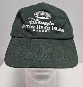 Vintage Walt Disney World Hilton Head Resort dunkelgrün Snapback Baseballkappe/Mütze - Bild 1 von 5