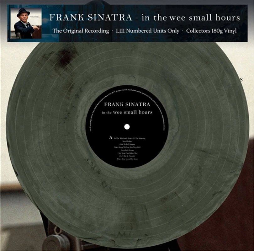Frank Sinatra - In The Wee Small Hours - Marbled Vinyl RECORD - Image 1 of 1