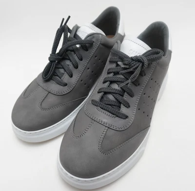 Zapatilla deportiva Samuel Hubbard para hombre 9 M Tiburón gris cuero cómoda con espuma viscoelástica Foto 1 de 4