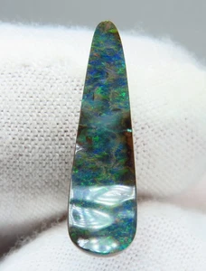 Australian Boulder Opal 3.33ct Natural Queensland Stone - Bild 1 von 8