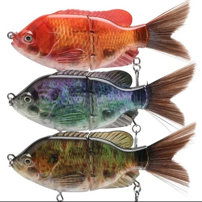 Swimbait Glider Fishing Glide Bait Artificial Hard Baits Lure 3pack 4,9” 1.2oz - Image 1 of 4