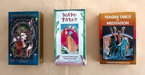 Vintage tarot decks lot x 3 rare, out of print, factory sealed - Photo 1 sur 6