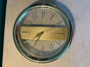 MCM Reloj de Pared Reliquia Cuarzo Dorado Transparente Retro 12" Diámetro - Imagen 1 de 8