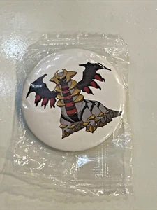 Pokemon GIRATINA pintback button NEW SEALED IN PACKAGE - Picture 1 of 3