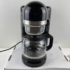 KitchenAid Retro Coffee Maker KCM1240B One Touch Programmable Black Onyx Tested - Picture 1 of 9