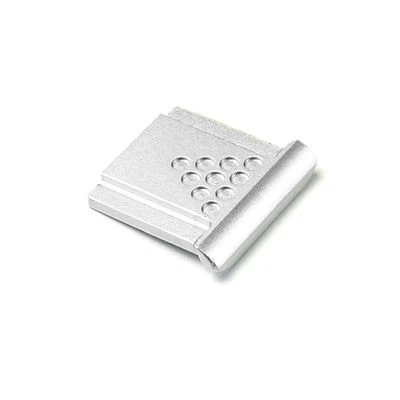 DSLRKIT Metal Universal Hot Shoe Cover for Canon Nikon Pentax Fuji Silver