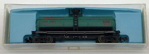 Trix Austria Green Tank Car Train CELANESE CHEMICALS GATX #39617 N