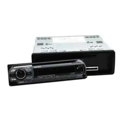 AUTORADIO BLUETOOTH 1DIN CON LETTORE CD DVD MP3 USB AUX SD FRONTALINO ESTRAIBILE - Immagine 1 di 4