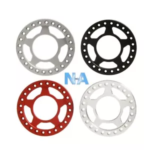 Aleación Bead Lock 1.9" Llantas Aluminio 52mm Rojo Plata Gris Negro RC - Imagen 1 de 9