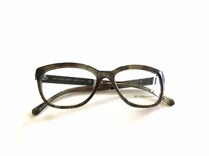 Burberry Eyeglasses B2166 Gray/Black 3470 Size 52mm Optical Frame - Picture 1 of 4