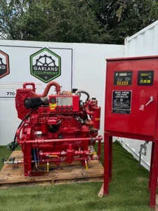 Clarke’s JW6HUF60 Stationary Fire Pump Engine Driver w/ Firetrol Controller - Picture 1 of 19