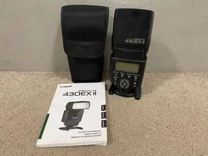 Speedlite Canon 430EX II Flash for Digital SLR Cameras - Picture 1 of 6