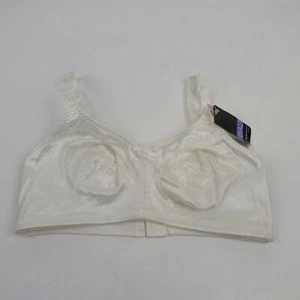 Bali Double Support Comfort-U Wireless Full-Figure Bra 40D 3820 White NWT - Picture 1 of 8
